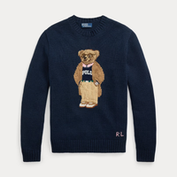 Pullover mit Polo Bear - Dunkelblau / XS